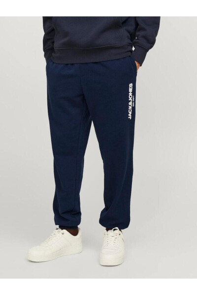 Jack & Jones JPSTGORDON JJGALE Sweat Pants NAF NavyBlazer Erkaklar uchun Sport Shimlari - 6