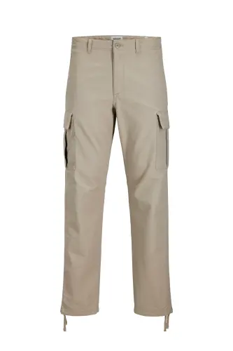 Jack Jones Jpstkane Barkley Cargo Pant Noos Erkek Kahverengi Pantolon 12258150-15-Crockery - 7