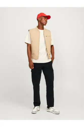 Jack Jones Jpstkane Barkley Cargo Pant Noos Erkek Siyah Pantolon 12258150-02 - Siyah1 - 3