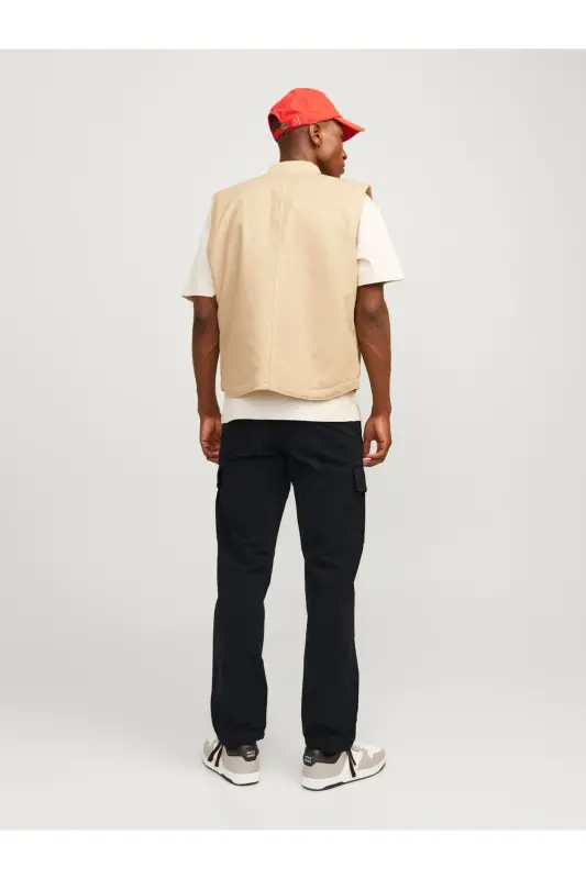Jack Jones Jpstkane Barkley Cargo Pant Noos Erkek Siyah Pantolon 12258150-02 - Siyah1 - 4
