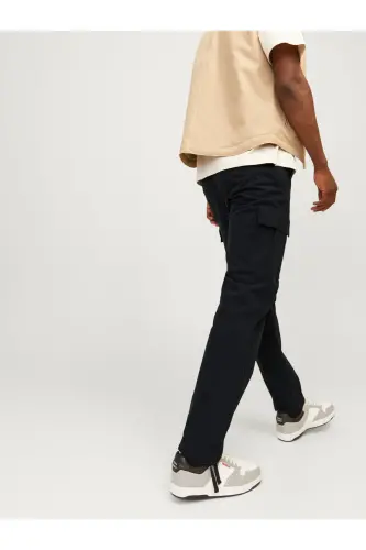 Jack Jones Jpstkane Barkley Cargo Pant Noos Erkek Siyah Pantolon 12258150-02 - Siyah1 - 5