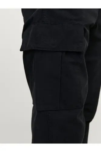 Jack Jones Jpstkane Barkley Cargo Pant Noos Erkek Siyah Pantolon 12258150-02 - Siyah1 - 6