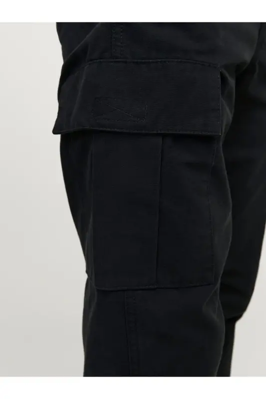 Jack Jones Jpstkane Barkley Cargo Pant Noos Erkek Siyah Pantolon 12258150-02 - Siyah1 - 6