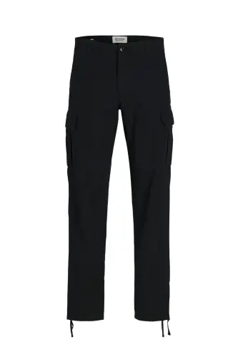 Jack Jones Jpstkane Barkley Cargo Pant Noos Erkek Siyah Pantolon 12258150-02 - Siyah1 - 7