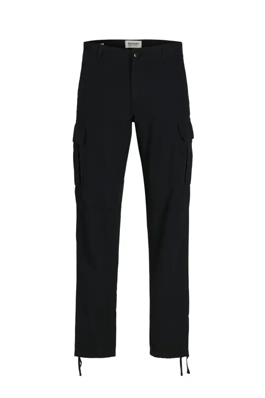 Jack Jones Jpstkane Barkley Cargo Pant Noos Erkek Siyah Pantolon 12258150-02 - Siyah1 - 7