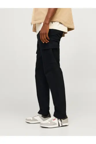 Jack Jones Jpstkane Barkley Cargo Pant Noos Erkek Siyah Pantolon 12258150-02-Siyah1 - JACK & JONES (1)
