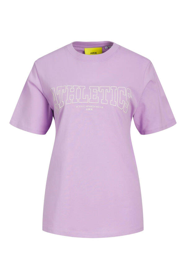 Jack Jones Jxınez Rlx Ss Tee Jrs Purple Tshirt - 1