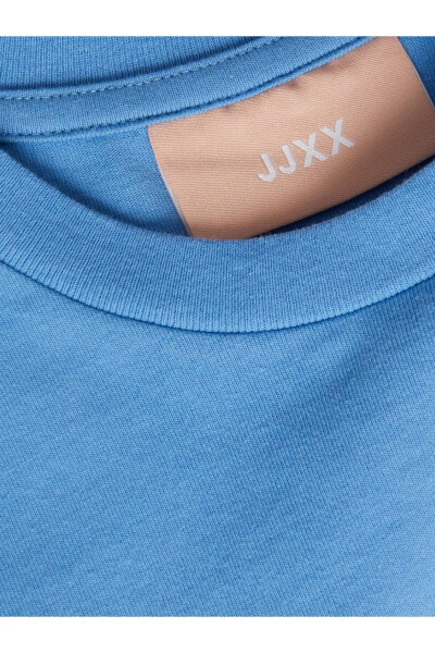 Jack Jones Jxjoda Soft Rlx Ss Tee Jrs Ayollar uchun ko'k rangli futbolka - 5