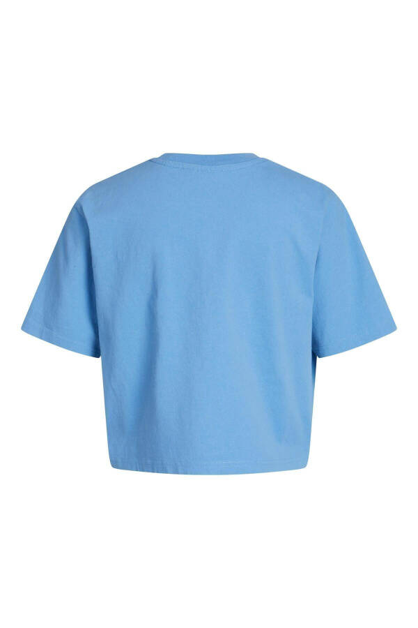 Jack Jones Jxjoda Soft Rlx Ss Tee Jrs Ayollar uchun ko'k rangli futbolka - 8