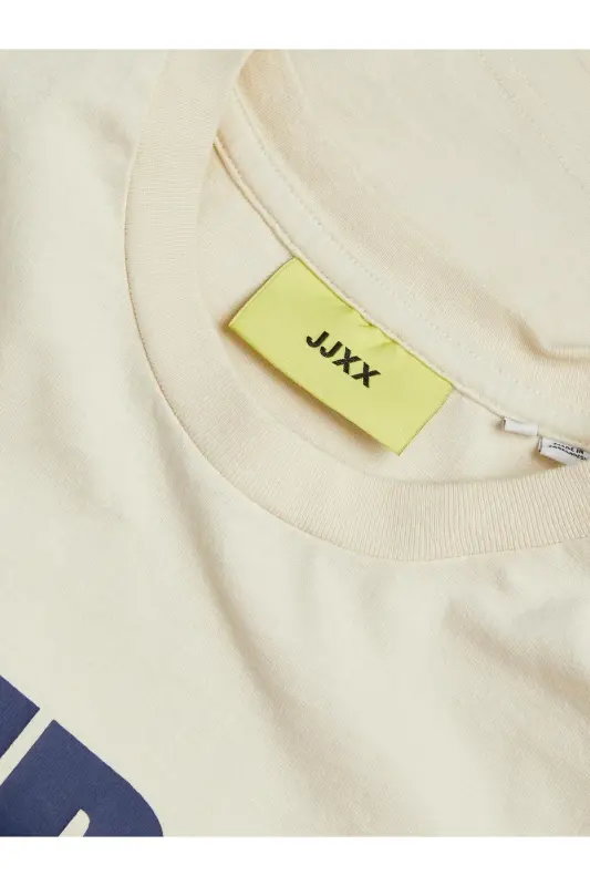 Jack Jones Jxjoda Soft Rlx Ss Tee Jrs Kadın Beyaz Tshirt 12244372-01 - Beyaz - 5