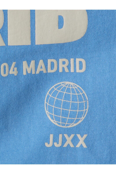 Jack Jones Jxjoda Soft Rlx Ss Tee Jrs Women's Blue T-shirt - 6
