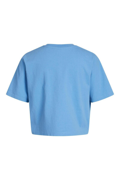 Jack Jones Jxjoda Soft Rlx Ss Tee Jrs Women's Blue T-shirt - 8