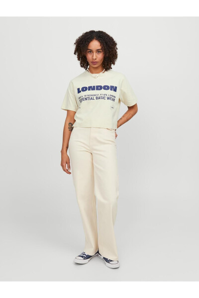 Jack Jones Jxjoda Soft Rlx Ss Tee Jrs Women's White Tshirt - 3