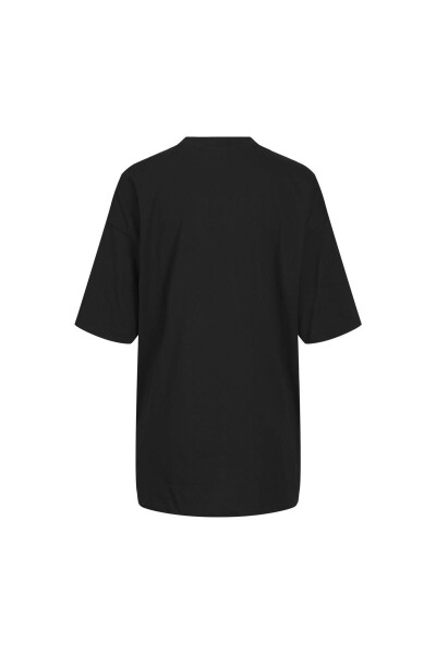 Jack Jones Jxvalerıa Ovs Ss Tee Jrs Sn Ayollar uchun Qora Futbolka - JACK & JONES (1)