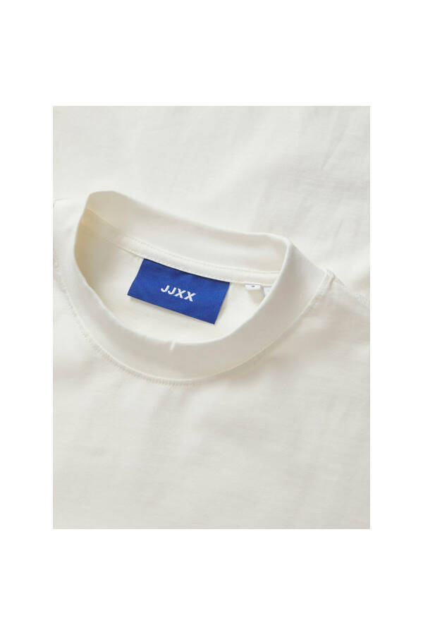 Jack Jones Jxvalerıa Ovs Ss Tee Jrs Sn Women's Beige T-shirt - 6