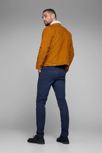 Jack Jones Marco Chino ko'k rangli erkaklar shim - JACK & JONES