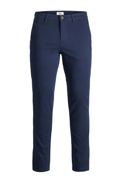 Jack Jones Marco Chino Navy Blue Men's Pants - 6