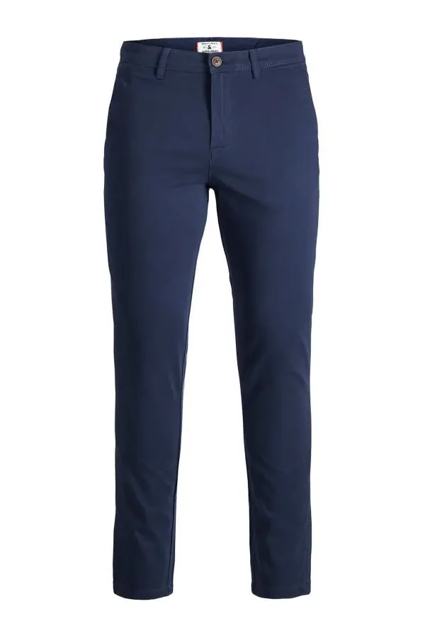 Jack Jones Marco Chino Navy Blue Men's Pants - 6
