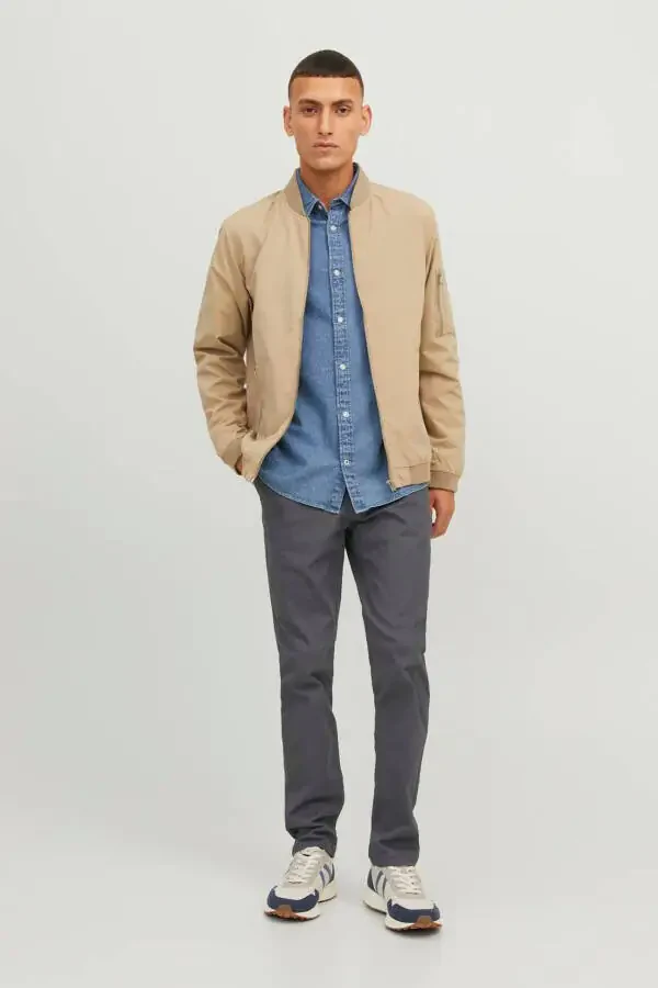 JACK JONES Men's Slim Fit Chino Pants - 3