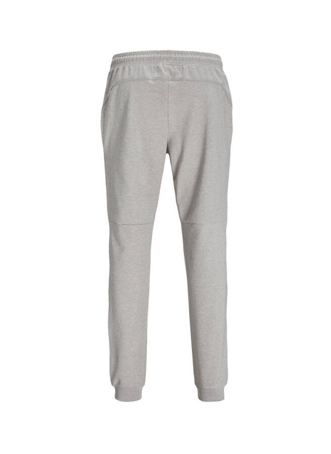 Jack & Jones Men's Slim Fit Grey Melange Sweatpants - 18