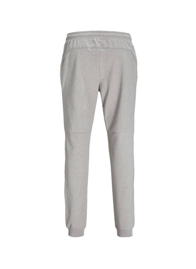 Jack & Jones Men's Slim Fit Grey Melange Sweatpants - 19