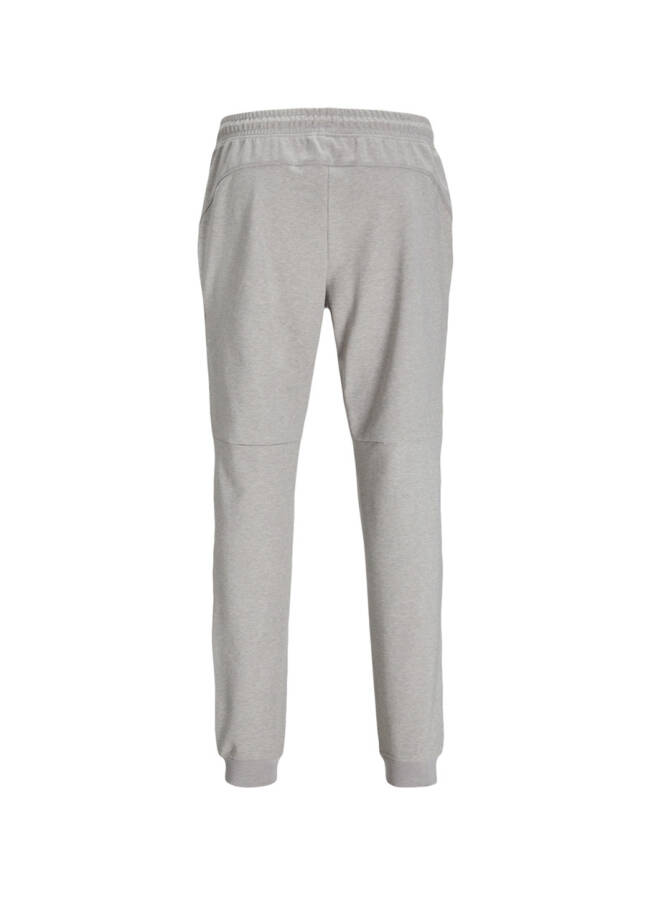 Jack & Jones Men's Slim Fit Grey Melange Sweatpants - 35