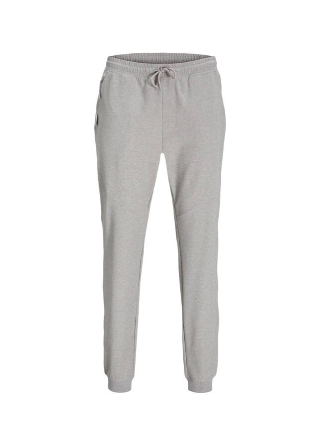 Jack & Jones Men's Slim Fit Grey Melange Sweatpants - 40