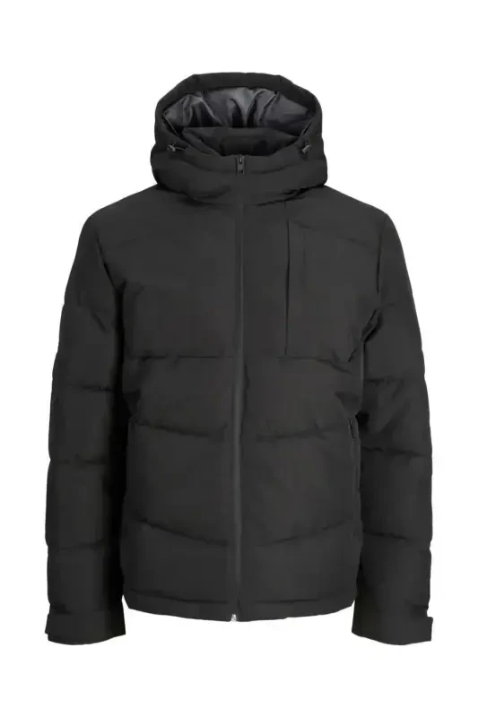 Jack Jones Otto Puffer Erkak Mont-Black - 2