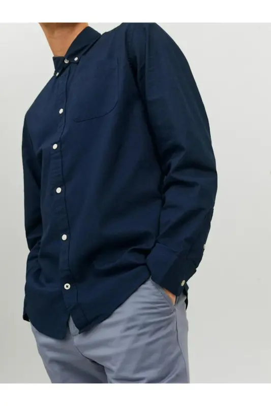 Jack Jones Oxford Erkaklar Ko'ylak - 2