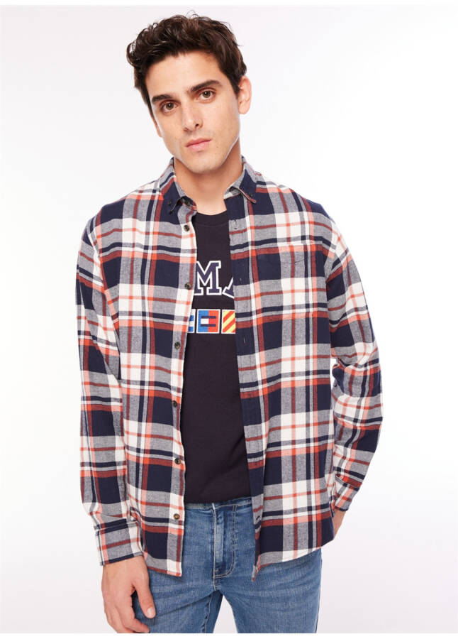 Jack & Jones Qizil Erkak Ko'ylak - 3