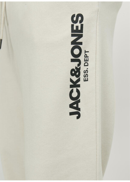 Jack & Jones Regular Fit Cream Men's Sweatpants JPSTGORDON JJGALE SWEAT PANTS NAF - 18