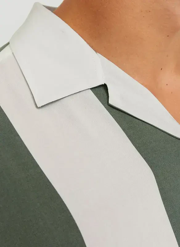 Jack & Jones Relaxed Haki Erkek Gömlek JCOJEFF AOP RESORT SHIRT SS RELAX L - 5