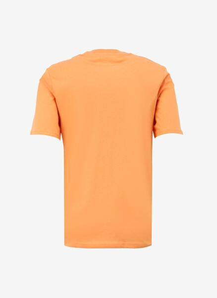 Jack & Jones Round Neck Orange Men's T-Shirt JCORIOT TEE SS CREW NECK FST - 4