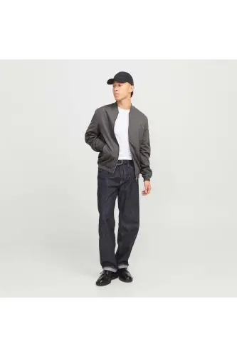 Jack & Jones Rush Men Gray Jacket (12165203-CLK)-Castlerock - 3