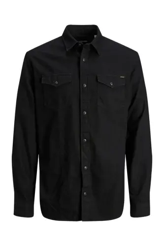 Jack Jones Sheridan Erkek Jean Gömlek 12138115 - ANTRASİT - 1