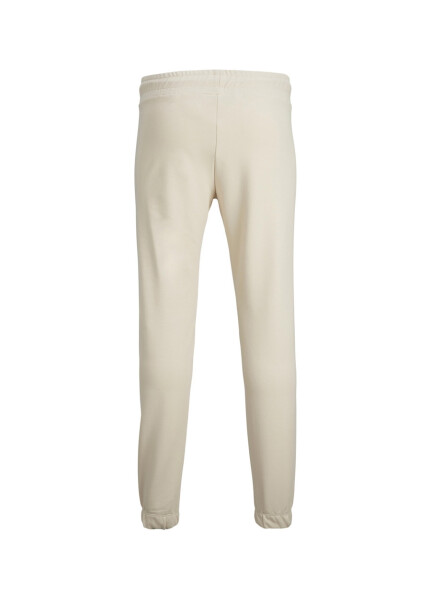 Jack & Jones Slim Fit Cream Men's Sweatpants - 4