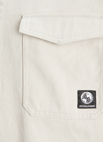 Jack & Jones Wide Fit Cream Men's Shirt - 2