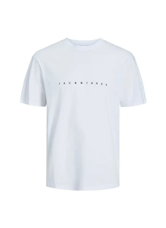 Jack & Jones Yuvarlak Yaka Beyaz Erkek T-Shirt JJESTAR JJ TEE SS NOOS - 2