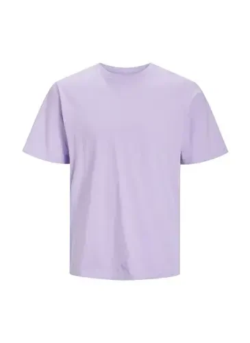 Jack & Jones Yuvarlak Yaka Mor Erkek T-Shirt JJEORGANIC BASIC TEE SS O-NECK NOOS - 7