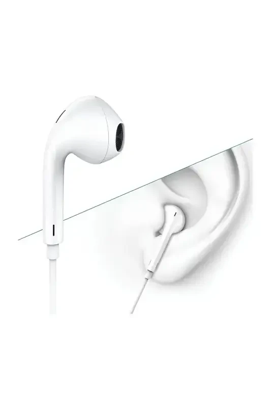 Jack kirishli qizil kabelli quloqchin Ios Android mos 3.5 Mm quloqchin rangli-qizil - 3