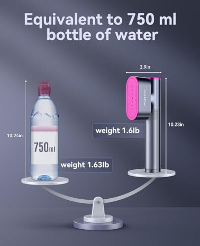 Jack ＆ Rose Seyahat Giyim Buhar Makinesi, 100-220V Taşınabilir Buhar Makinesi, 15 Saniyede Isınma, Buhar Makinesi ＆ Ütü 2'si 1 Arada, Seyahat Boyu Giyim Buhar Makinesi, Büyük Seramik Isı Paneli, Küresel ＆ Avrupa Seyahati İçin - 8