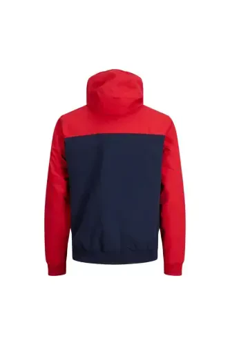 Jacket Jjerush Hood Bomber Noos - 12200208-Red - 8