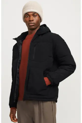 Jacket Su Soğuk Geçirmez Siyah Erkek Mont-Siyah - JACK & JONES (1)