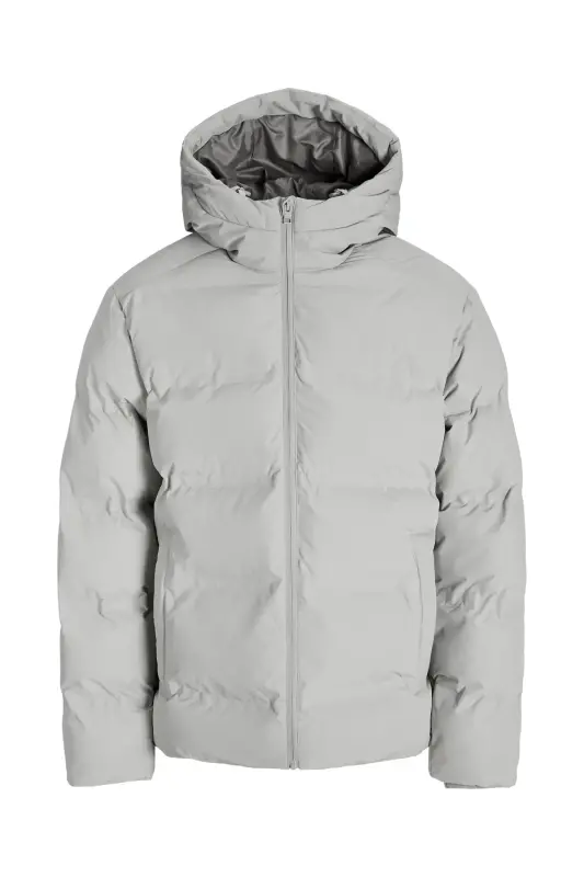 Jack&J Puffer Jacket Windproof Men's Puffer Jacket - Dove-Ecru - 2