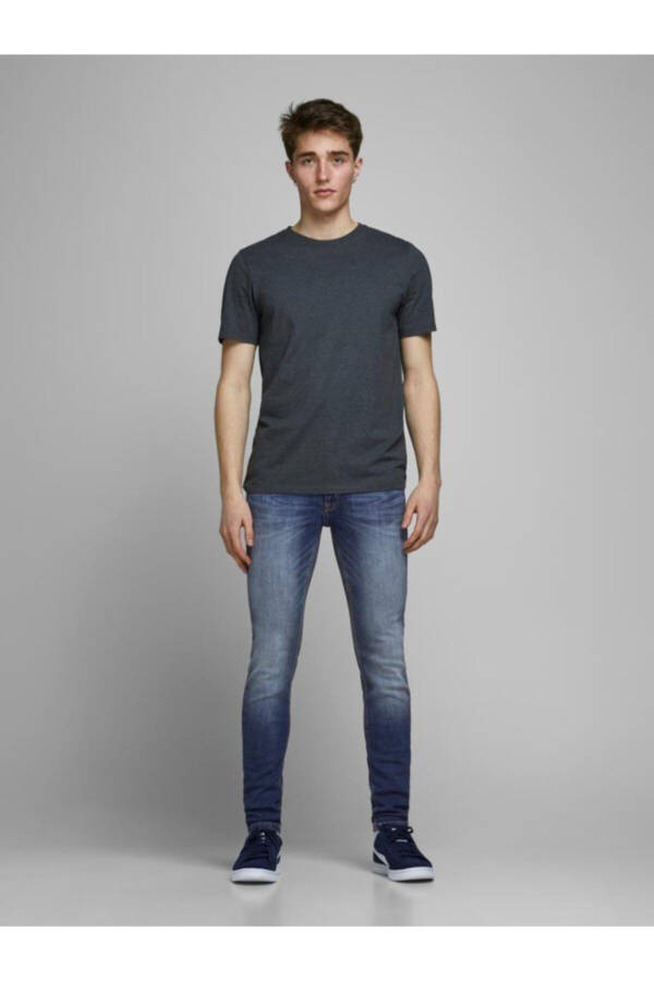 Jack&jones 12166854 Jjılıam Jjorıgınal Ge 005 Erkaklar uchun koʻk shimlar Koʻk - 2