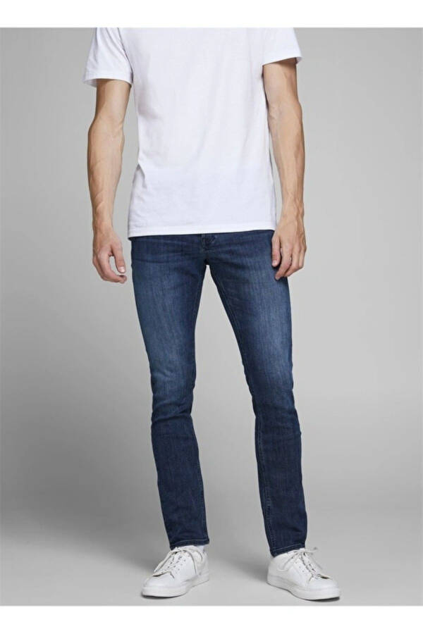 Jack&Jones 12173407 Jjıglenn Jjorıgınal Am 812 Erkaklar uchun Jinsi Shimim Ko'k - 5