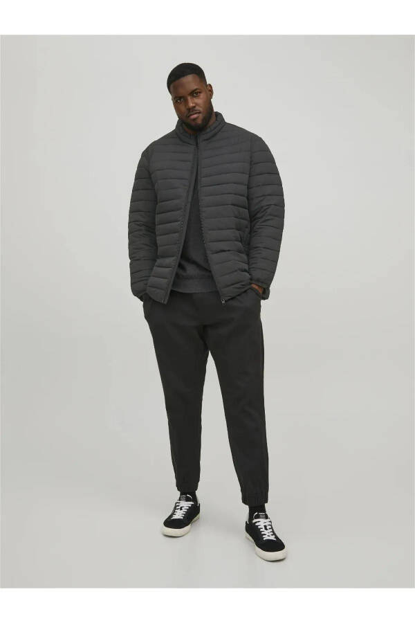 JACK&JONES 12217853 YARIM BALIKCI 2 FERMUARLI CEP SISME MONT - SİYAH - 4