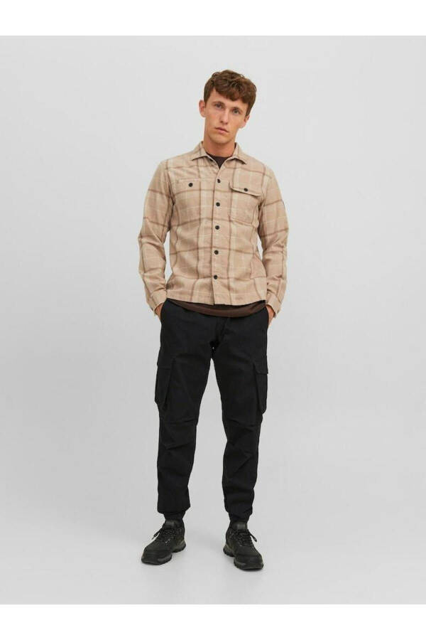 JACK&JONES 12242264 JJNOAH CUFFED KARGO CEP DAR PACA LACTIKLI PANTOLON - 5