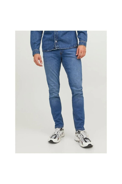 JACK&JONES 12243592 GLENN ORIGINAL SQ 223 NOOS 5 CEP LİKRALI DENİM PANTOLON - 1