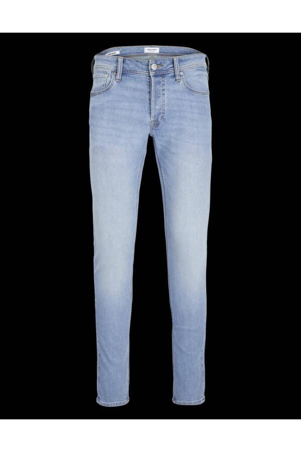 JACK&JONES 12243593 Slim/Glenn Orijinal 5 Cep Likralı Denim Pantolon - 6